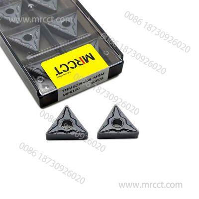 Оптовая продажа карбидных резцов TNMG TNMG220408-MRM MP6120 для токарных станков с ЧПУ для обработки стали