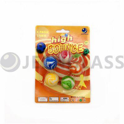 Hot Sale 35MM High Bouncy Ball Children's Toy Rubber Balls Blister Card Package photo-4