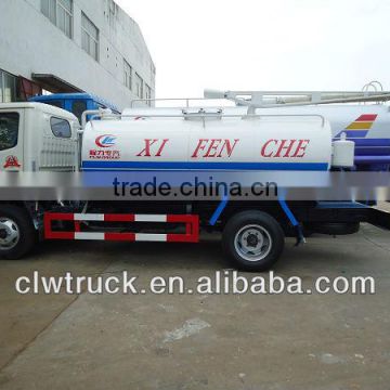 Good quality dongfeng 3-4 tons fecal suction truck