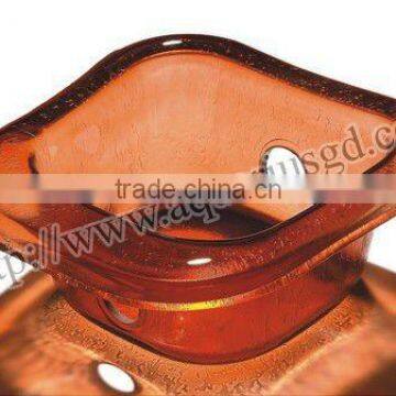 Glass Pedicure Foot Basin for Massage Chair