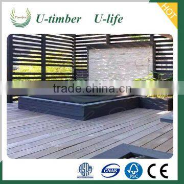 High end product wood plastic composite WPC decking clips floor