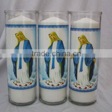 7 Days grave use memorial cemetery candle