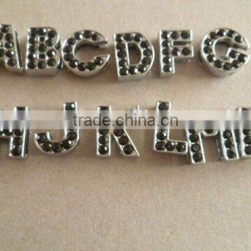 Compet Refuse Cheap Quality Just Produce and Offer High Quality Personalized DIY Rhinestone Slide Alphabet Letter