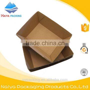 logo printed take away corrugated kraft cardboard printed chips tray with logo                        
                                                Quality Choice