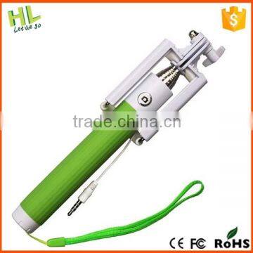 Very popular with travelers monopod selfie stick for ipod touch 5