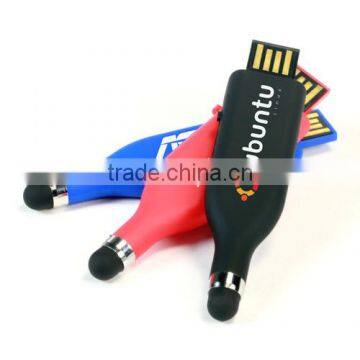 slider style 2.0 USB 4gb 8gb 16gb with red blue white Black color