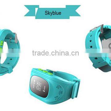 Children Wristwatch,Children GPS Tracker Smart Watches Q50 For Satellite Monitoring Double Locate Remote Monitor SOS