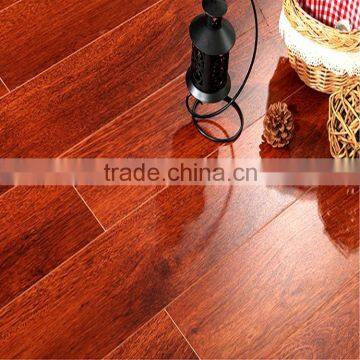 german hdf 11mm crystal surface v-groove brazilian walnut laminate flooring