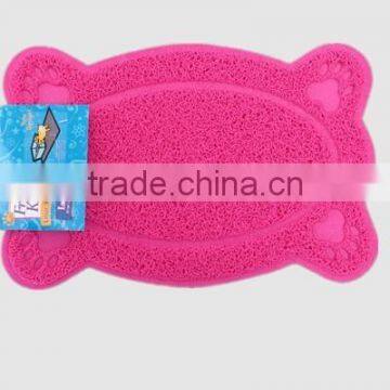 one dollar pet mat/easy cleaning pvc cat litter catcher mat/cat toilet mat