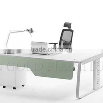 Top Quality Laminated L Shaped Office Desk(SZ-OD189)