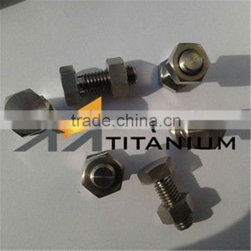 QIXIN Best Seller Hexgon DIN934 and DIN933 Titanium Nuts and Bolts in Stock