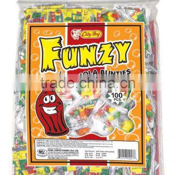 Funzy (Bunties / Cola) sugar coated candy