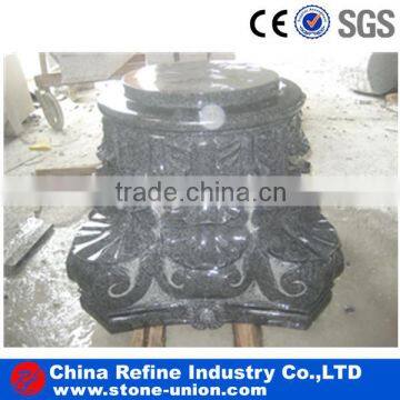 Stone Column Pedestals for Decoration