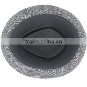 Custom Made Wool Felt Fedora Hat photo-6