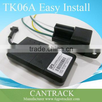 Car alarm scooter E-bike gps tracker tk06A mini gps tracker for motorcycle