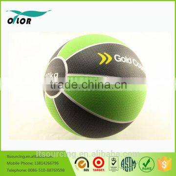 Double color rubber medicine ball