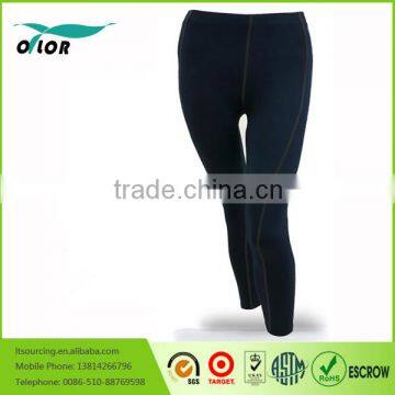 New Skin Tights Compression Leggings Base Layer Black Running Pants Womens