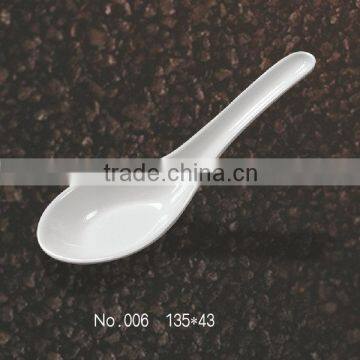 wholesale cheap white melamine spoon dinnerware