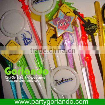 FDA test made in china disposable logo printing cocktail plastic stirrer