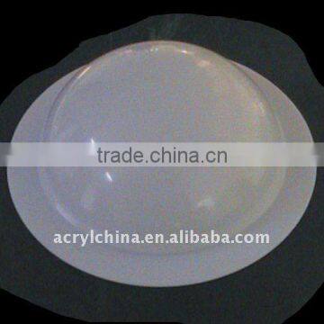 acrylic dome camera or dome bubble or a cover for camera or cellphone or food or fruit