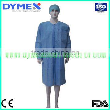 OEM 100%cotton "V" collar hospital lab coat