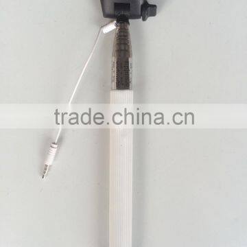 With cables mobile phone monopod, bluetooth selfie stick