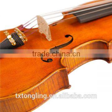 Antique Violin Oil Varnish Handmade Old Type Violin TL007-1 photo-4