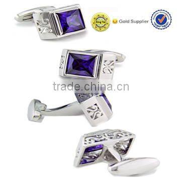 2015 hottest selling top brand custom logo metal cufflink with cheap price