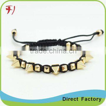 Custom-Made Girl Bracelet With Flower Ribbon