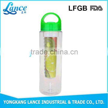 Hot outdoor sport bottle, water bottles with fruit