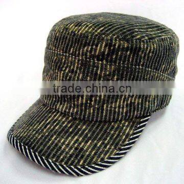 Blank military cap and hat