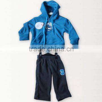 100%cotton sleep wear/night wear China wholesale children clothing sport design home clothes