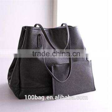 best selling PU leather tote bags womens shoulder bags handbag                        
                                                                                Supplier's Choice
