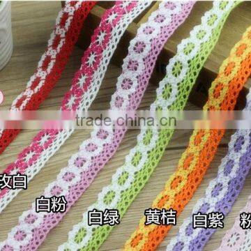 HOT ! Newest Fashion 2.5cm Cotton Lace Trim for Wholesale photo-2