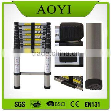 AY best quality aluminum step 1.3-1.5m telescopic ladder