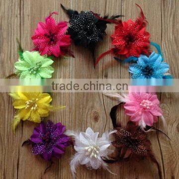 Headdress for Latin Lots Colors Flowers Hair Accessory