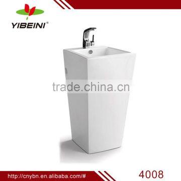 Ceramic Hand Wash Pedestal Basin For Bathroom