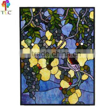 P-6 Tiffany Stained Glass Panel Tiffany Glass Windows Tiffany Design Wholesale Tiffany Glass Lighting photo-1