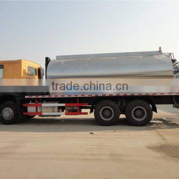 New design 6*4 heavy duty sino truck 15m3 asphalt spray truck