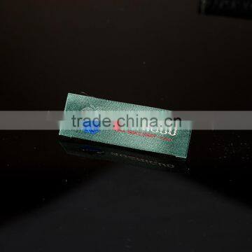 Factory provided custom logo printing woven label