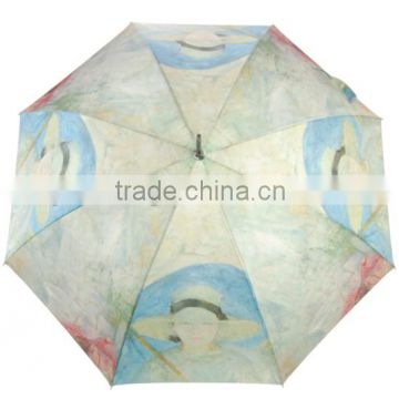 Cheap Promotion custom made auto open straight umbrella