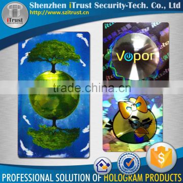 Hot sell 3D lens film Cat eyes film mirror lens film 3D hologram film Hot stamping lens film