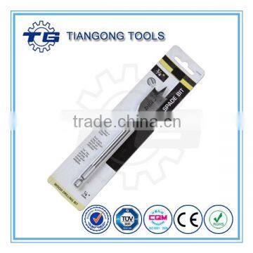 High quality carbon steel half ground wood flat drill