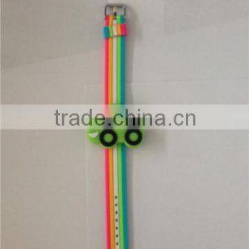 alibaba golden supplier 2015 rainbow twist silicone watches