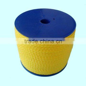 2016 new products yellow 8 strand uhmwpe rope with spool