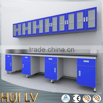 Excellent chemical resistance laboratory wall bench