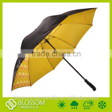 Windproof umbrella,Double canopy Golf umbrella