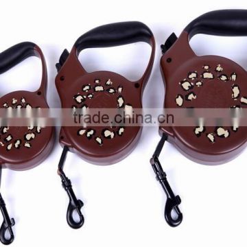 Coffee/Brown Color Dog Retractable Leash