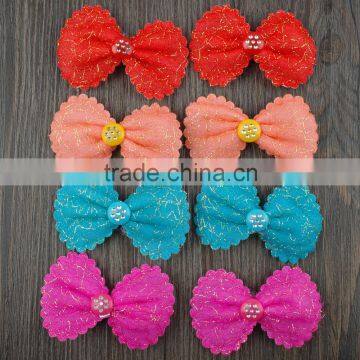 Yiwu Berry Colorful Fashion Dog Hair Bows Hair Clips