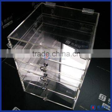 2016 Hot Sale!! Wholesale 5 Drawers Large Acrylic Cosmetic Organizer With Drawers photo-5